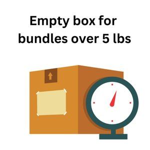 Empty Shipping Box for Posh Shows